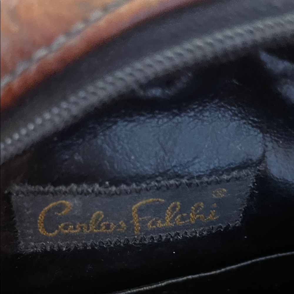 Multicolor Patchwork Leather Bag - image 3